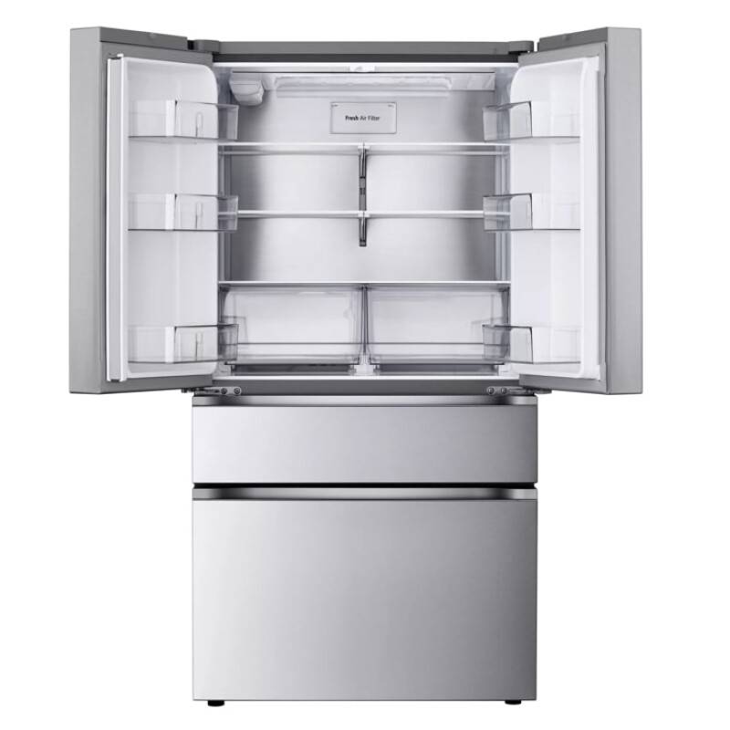 30 cu. ft. Smart Standard-Depth MAX™ 4-Door French Door Refrigerator with Full-Convert Drawer™ view 6