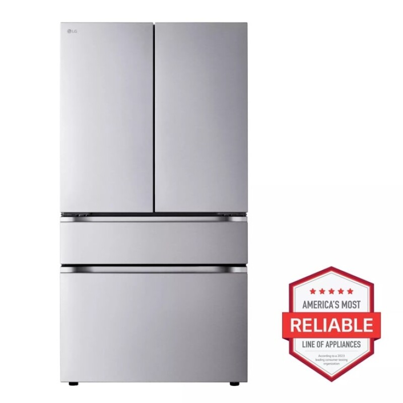 30 cu. ft. Smart Standard-Depth MAX™ 4-Door French Door Refrigerator with Full-Convert Drawer™ view 12