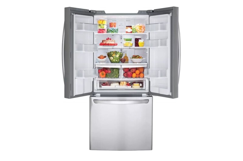 22 cu.ft. Capacity 3-Door French Door Refrigerator LFDS22520S view 5