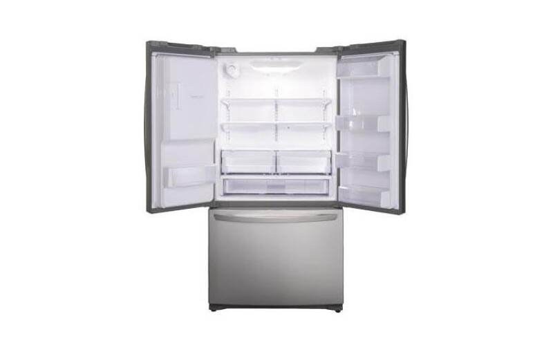 Large Capacity 3 Door French Door Refrigerator with Ice & Water Dispenser LFX25961AL