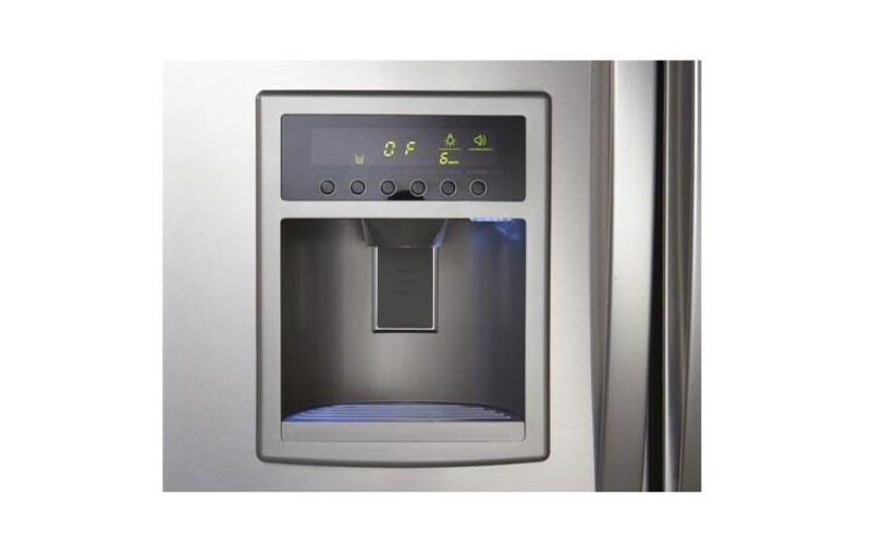 Large Capacity 3 Door French Door Refrigerator with Ice & Water Dispenser LFX25961AL