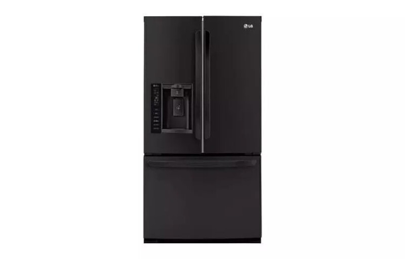 Ultra-large Capacity 3 Door French Door Refrigerator With Smart Cooling LFX25974SB