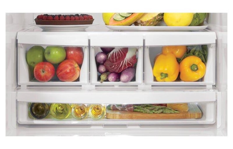 Ultra-Large Capacity 3 Door French Door Refrigerator with Ice & Water Dispenser (Fits a 33" Opening) LFX25978SB