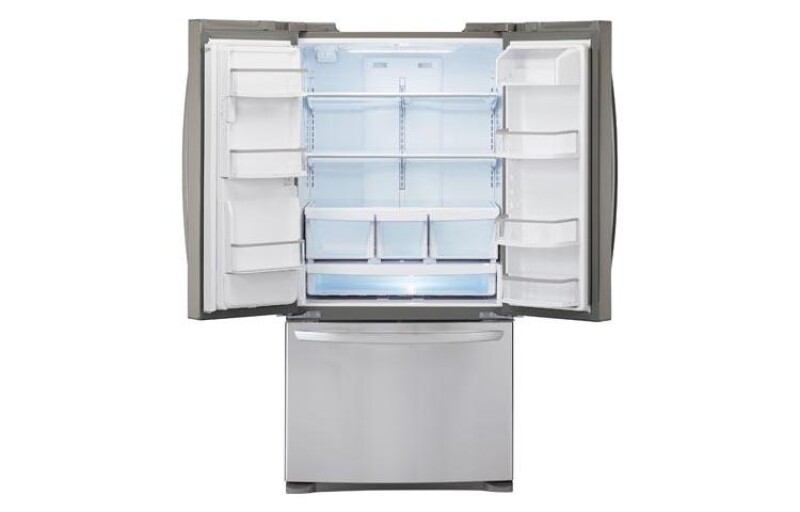 Ultra-Large Capacity 3 Door French Door Refrigerator with Ice & Water Dispenser (Fits a 33" Opening) LFX25978ST
