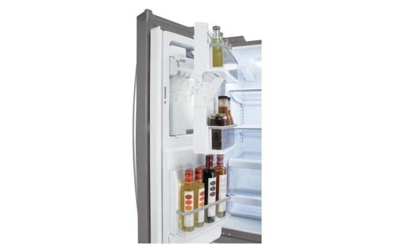 Ultra-Large Capacity 3 Door French Door Refrigerator with Ice & Water Dispenser (Fits a 33" Opening) LFX25978ST