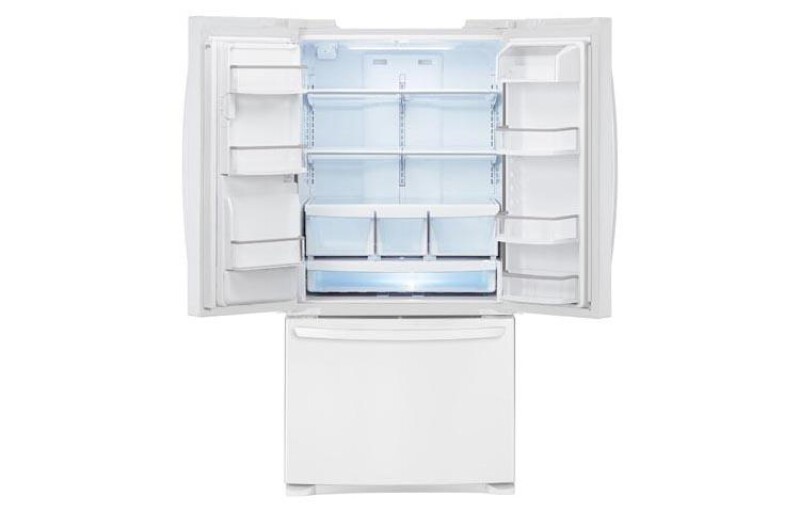Ultra-Large Capacity 3 Door French Door Refrigerator with Ice & Water Dispenser (Fits a 33" Opening) LFX25978SW