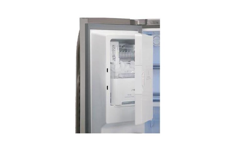 3-Door French Door Refrigerator with Ice and Water Dispenser (24.7 cu.ft.) LFX25980ST