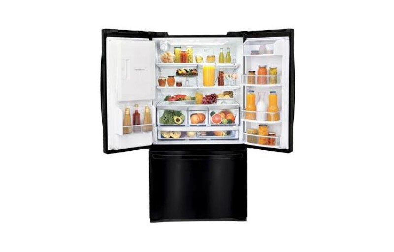 3-Door French Door Refrigerator with Ice and Water Dispenser (28 cu.ft.) LFX28977SB