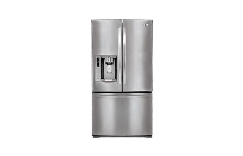 3-Door French Door Refrigerator with Ice and Water Dispenser (28 cu.ft.) LFX28977ST