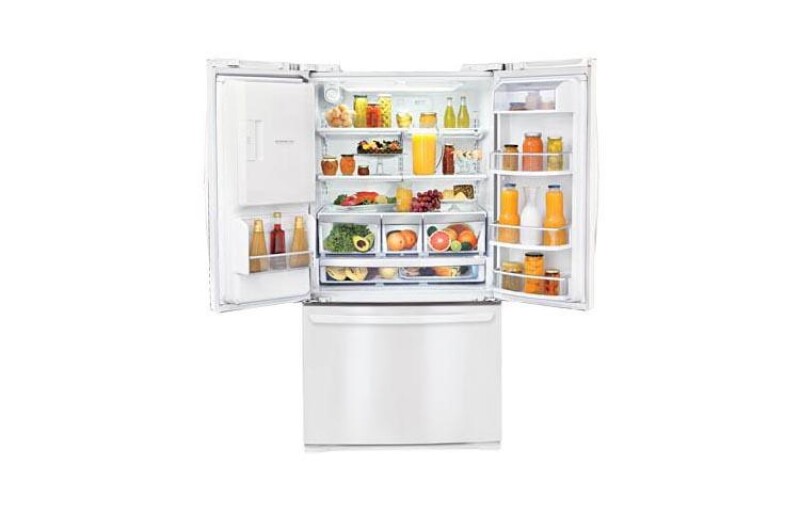 3-Door French Door Refrigerator with Ice and Water Dispenser (28 cu.ft.) LFX28977SW