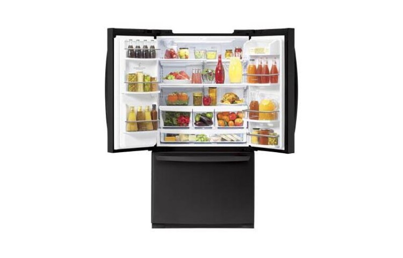 Ultra-Large Capacity 3 Door French Door Refrigerator with Ice & Water Dispenser LFX28978SB