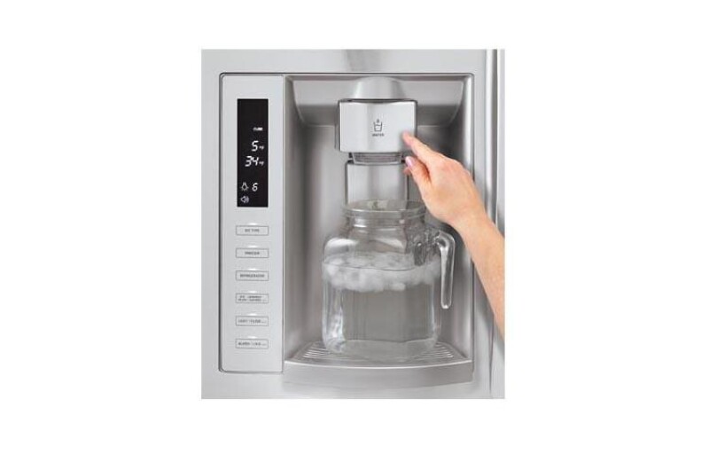 Ultra-Large Capacity 3 Door French Door Refrigerator with Ice & Water Dispenser LFX28978ST