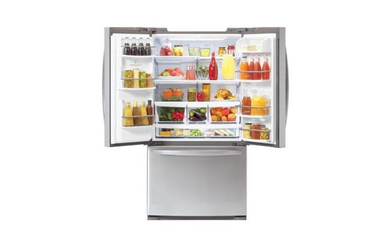 Ultra-Large Capacity 3 Door French Door Refrigerator with Ice & Water Dispenser LFX28978ST