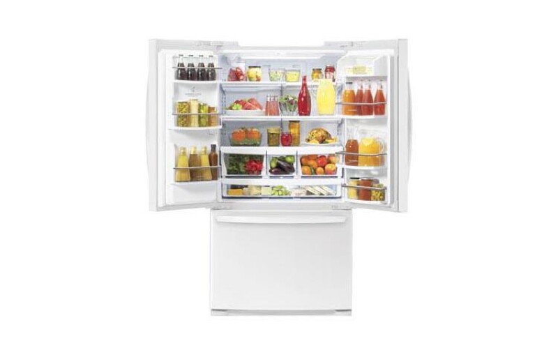 Ultra-Large Capacity 3 Door French Door Refrigerator with Ice & Water Dispenser LFX28978SW