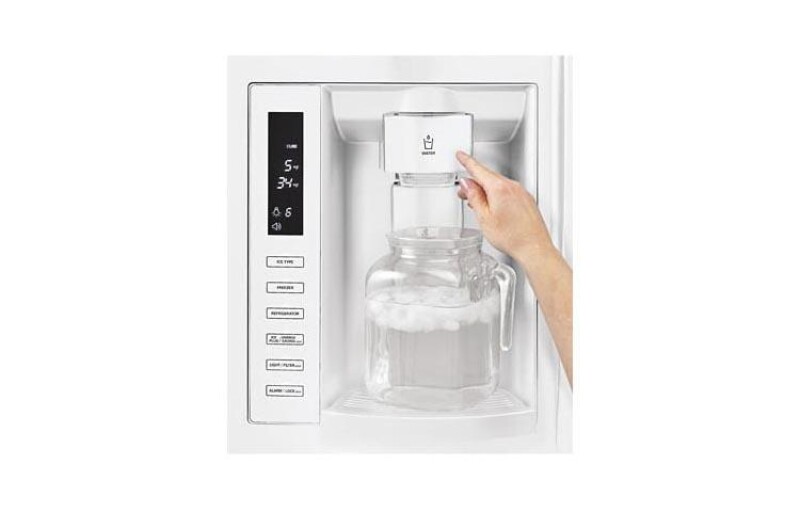 Ultra-Large Capacity 3 Door French Door Refrigerator with Ice & Water Dispenser LFX28978SW