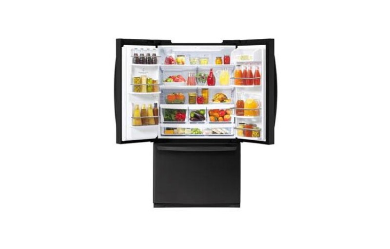 Ultra-Large Capacity 3 Door French Door Refrigerator with Dual Ice Maker LFX28979SB