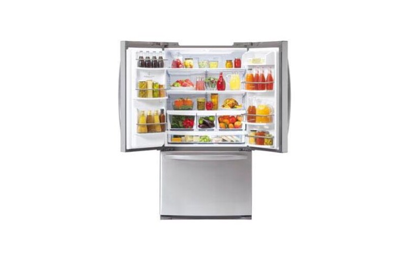 Ultra-Large Capacity 3 Door French Door Refrigerator with Dual Ice Maker LFX28979ST