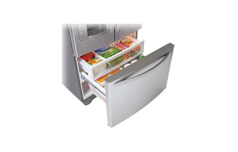 Ultra-Large Capacity 3 Door French Door Refrigerator with Dual Ice Maker LFX28979ST