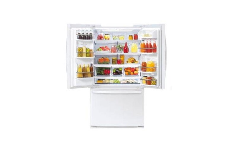 Ultra-Large Capacity 3 Door French Door Refrigerator with Dual Ice Maker LFX28979SW