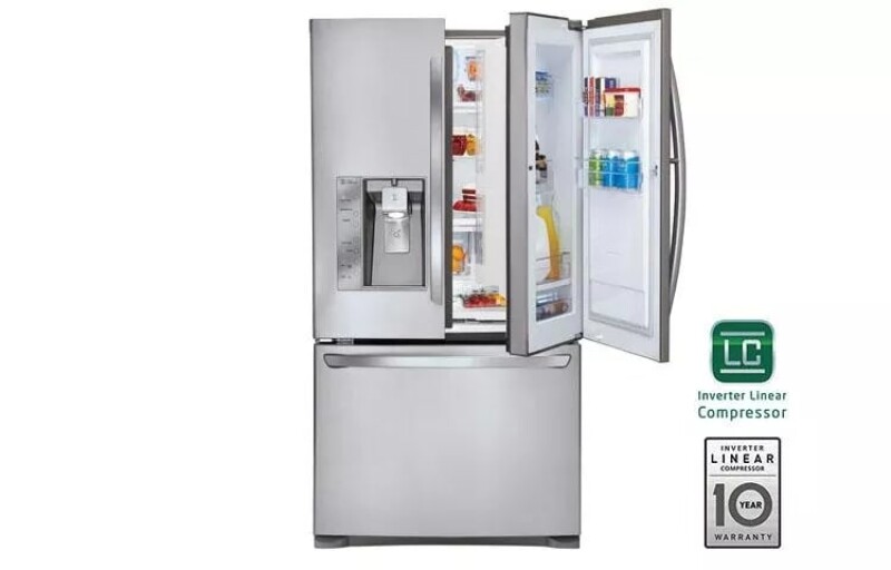 LG 29 cu. ft. Ultra Capacity Door-in-Door® 3-Door French Door Refrigerator w/Dual Ice Makers Other LFX29945ST Picture 1