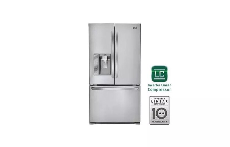 LG Super-Capacity 3 Door French Door Refrigerator with Smart Cooling Plus technology Other LFX31925ST Picture 1