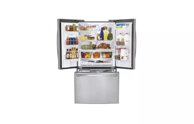 Super-capacity 3 Door French Door Refrigerator With Smart Cooling Plus Technology LFX31925ST
