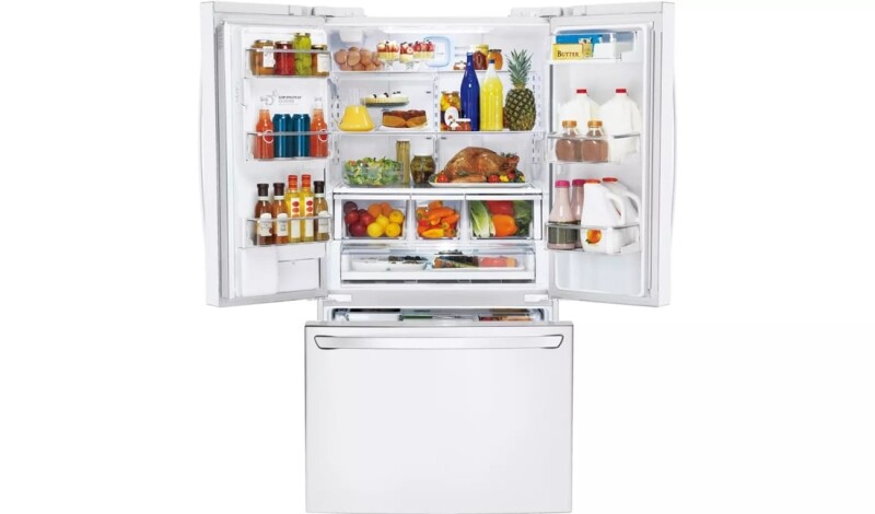 Super-Capacity 3 Door French Door Refrigerator with Smart Cooling Plus technology LFX31925SW