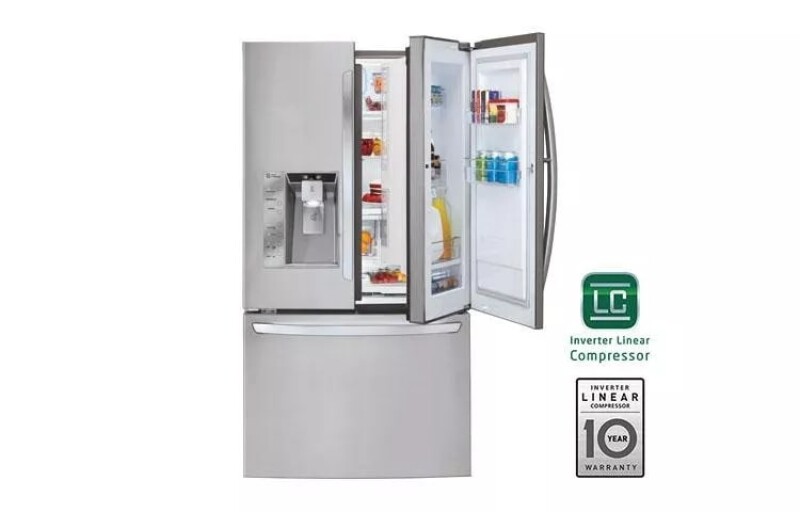 32 Cu. Ft Mega Capacity 3-door French Door Refrigerator With Door-in-door® LFX32945ST