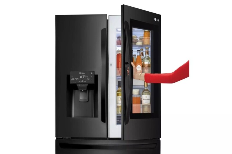 22 Cu. Ft. Smart Wi-fi Enabled Instaview™ Door-in-door® Counter-depth Refrigerator LFXC22596M