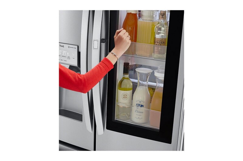 22 cu. ft. Smart wi-fi Enabled InstaView™ Door-in-Door® Counter-Depth Refrigerator LFXC22596S