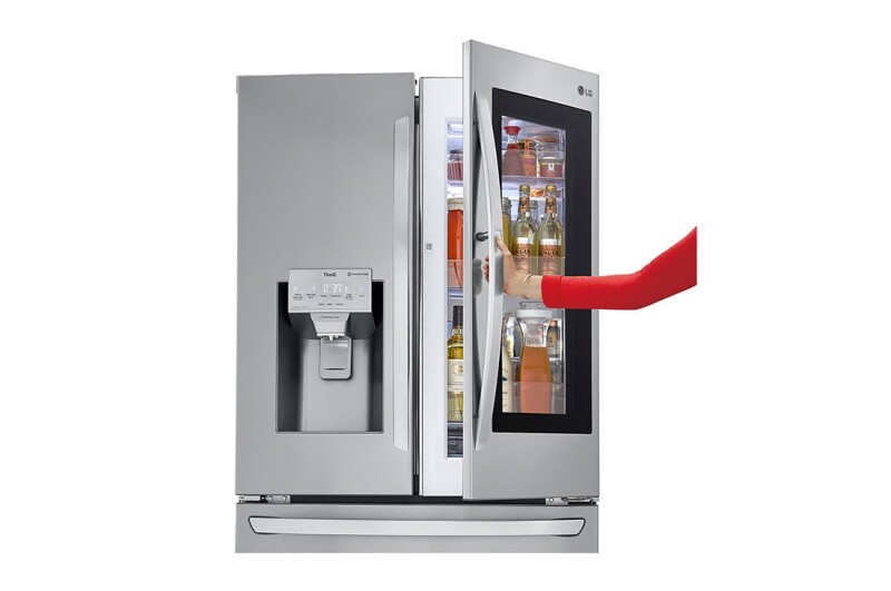 22 cu. ft. Smart wi-fi Enabled InstaView™ Door-in-Door® Counter-Depth Refrigerator LFXC22596S