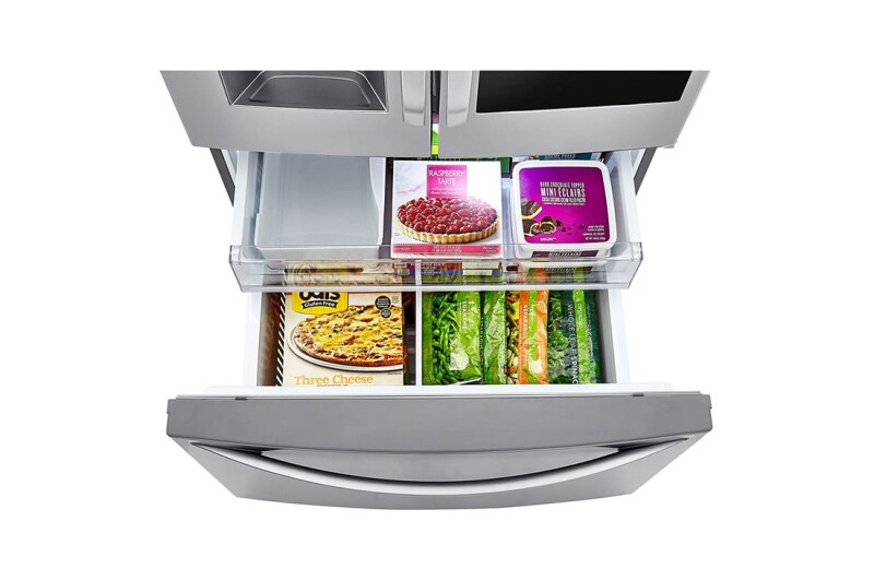 22 cu. ft. Smart wi-fi Enabled InstaView™ Door-in-Door® Counter-Depth Refrigerator LFXC22596S