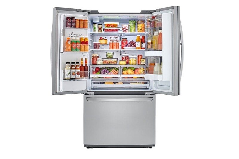 22 cu. ft. Smart wi-fi Enabled InstaView™ Door-in-Door® Counter-Depth Refrigerator LFXC22596S