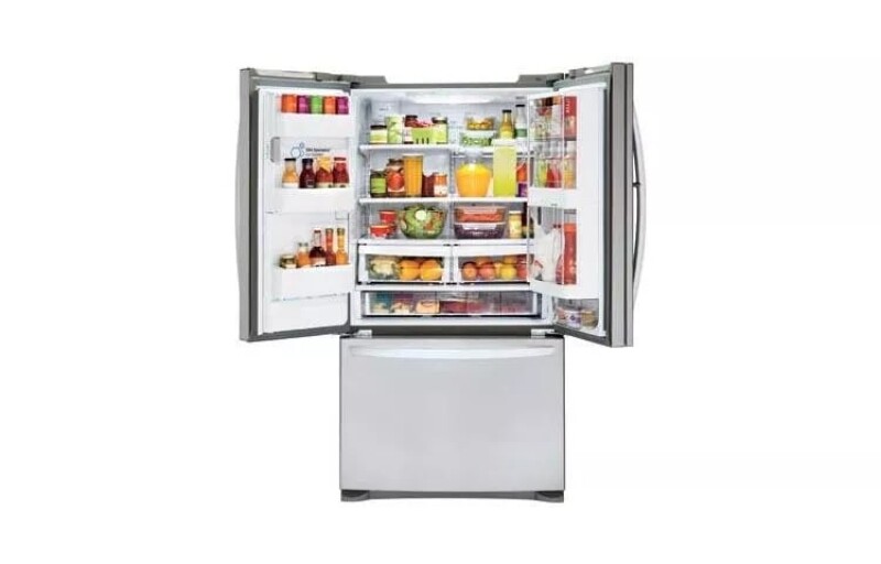 24 Cu. Ft. Large Capacity 3-door French Door Refrigerator W/ Door-in-door® LFXS24566S