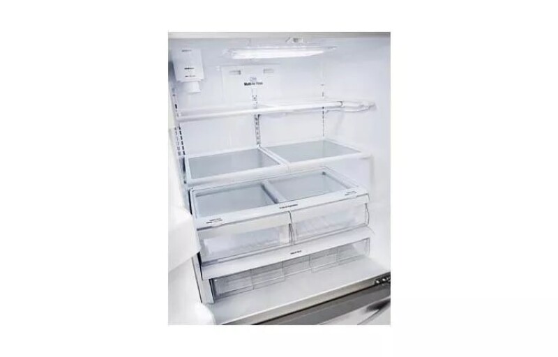24 Cu. Ft. Large Capacity 3-door French Door Refrigerator W/ Door-in-door® LFXS24566S