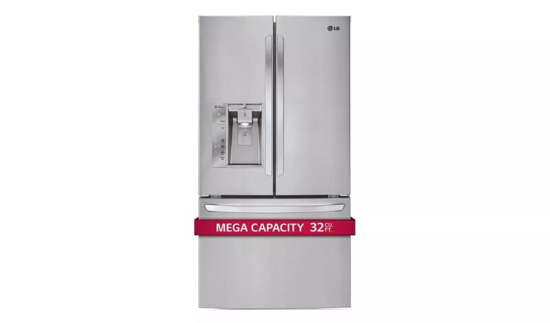 32 Cu.ft. Mega Capacity 3-door French Door Refrigerator LFXS32726S