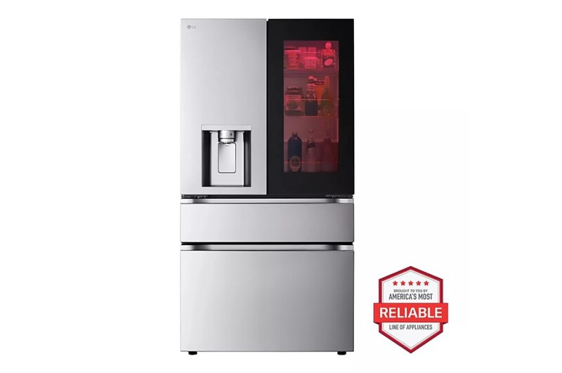29 cu. ft. Smart InstaView® Door-in-Door® Standard-Depth MAX™ 4-Door French Door Refrigerator with MyColor™ and Craft Ice™ LH29S8565S