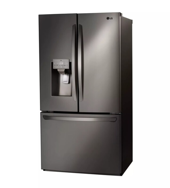 28 cu. ft. 3 Door French Door, Standard Depth Refrigerator with Dual Ice Makers LHFS28XBD