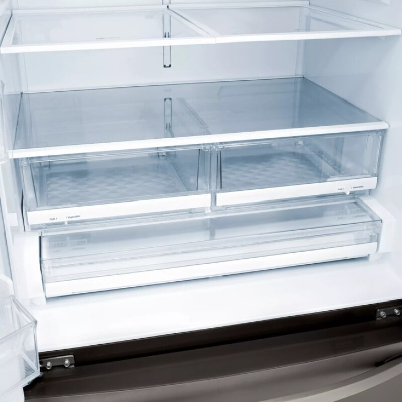 28 cu. ft. 3 Door French Door, Standard Depth Refrigerator with Dual Ice Makers LHFS28XBD