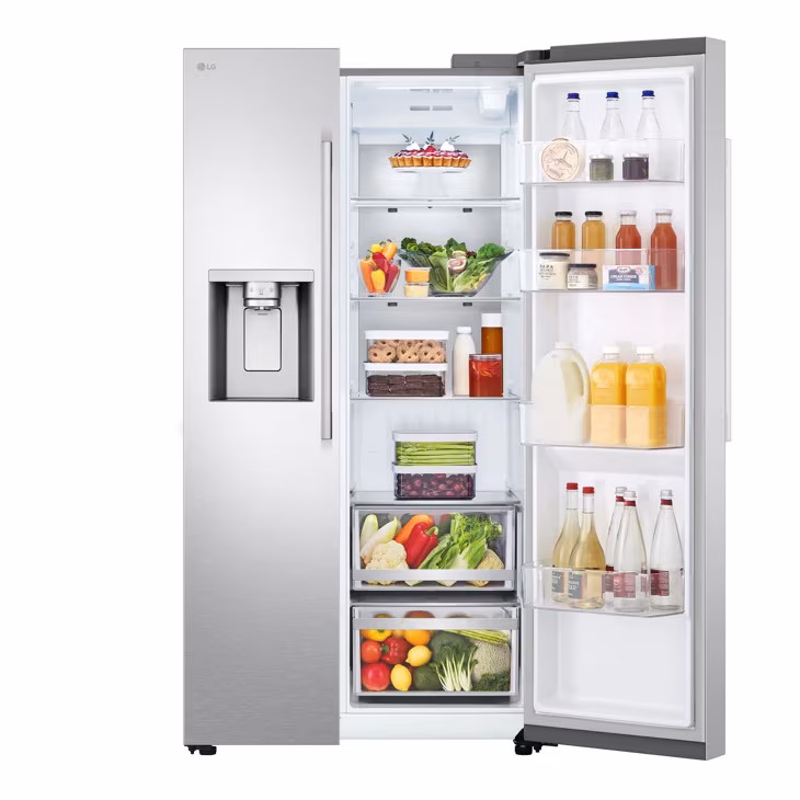 27 Cu. Ft. Smart Side-by-side Refrigerator With Smooth Touch Ice & Water Dispenser LL27T3530S