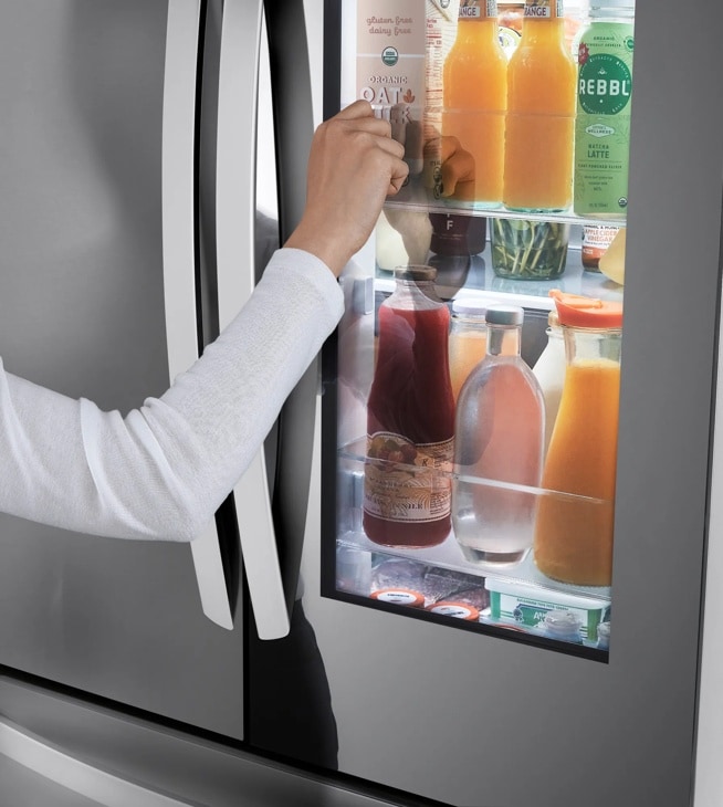 26.5 cu. ft. Smart Mirror InstaView® Counter-Depth MAX French Door Refrigerator LLFGC2706S