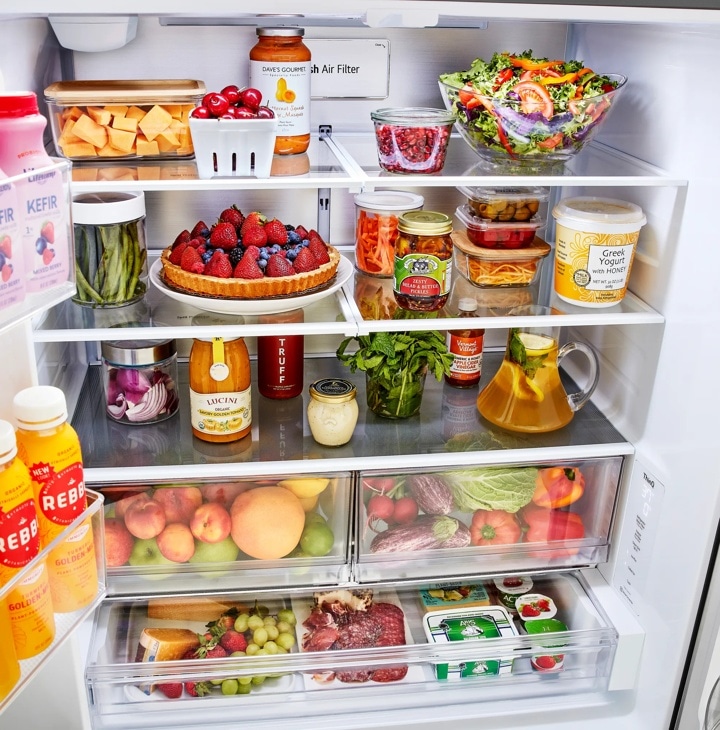 26.5 cu. ft. Smart Mirror InstaView® Counter-Depth MAX French Door Refrigerator LLFGC2706S