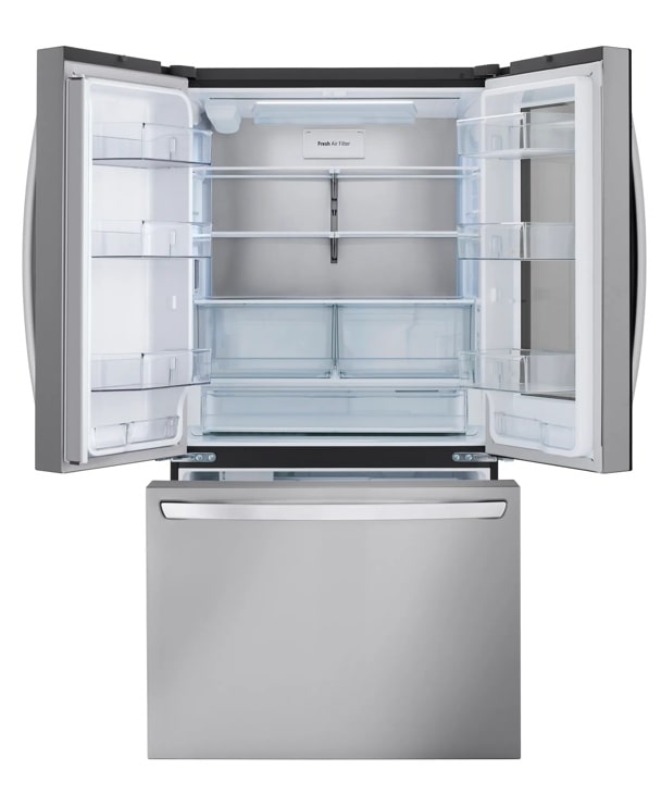26.5 cu. ft. Smart Mirror InstaView® Counter-Depth MAX French Door Refrigerator LLFGC2706S