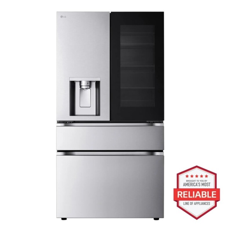 29 Cu. Ft. Standard-depth Max™ 4-door French Door Refrigerator With Instaview® And Mini Craft Ice™ LM29VSP7CS