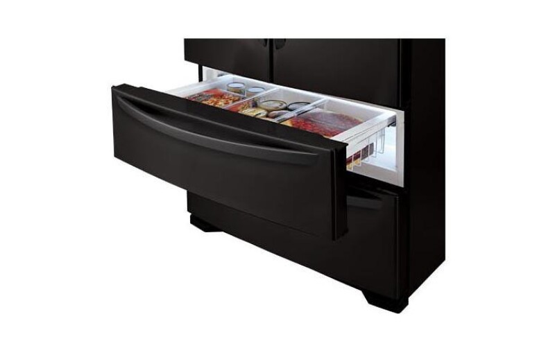 Large Capacity 4 Door French Door Refrigerator with Ice & Water Dispenser LMX25984SB