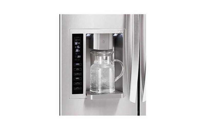 4-Door French Door Refrigerator with Ice and Water Dispenser (25 cu.ft.) LMX25985ST