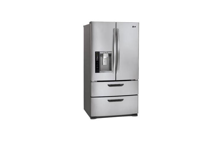 Large Capacity 4 Door French Door Refrigerator with Ice & Water Dispenser LMX25986ST