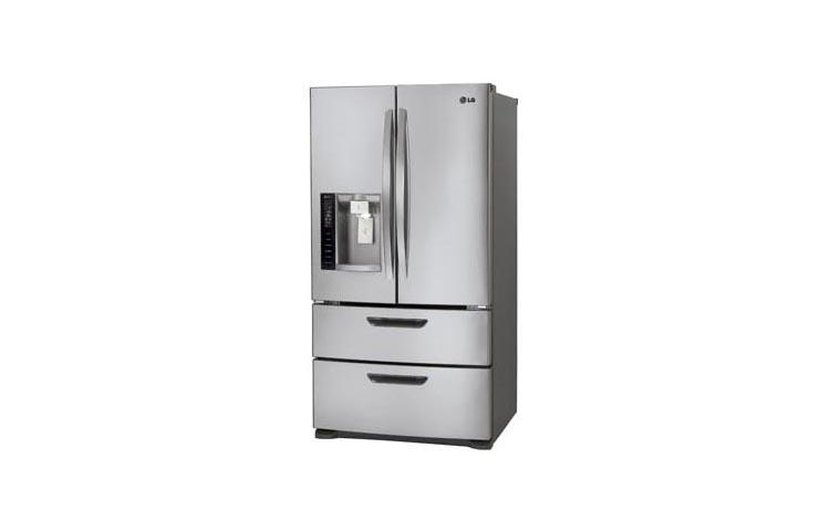 Large Capacity 4 Door French Door Refrigerator with Ice & Water Dispenser LMX25986ST