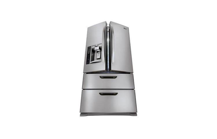 Large Capacity 4 Door French Door Refrigerator with Ice & Water Dispenser LMX25986ST