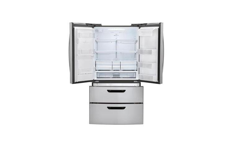 Large Capacity 4 Door French Door Refrigerator with Ice & Water Dispenser LMX25986ST